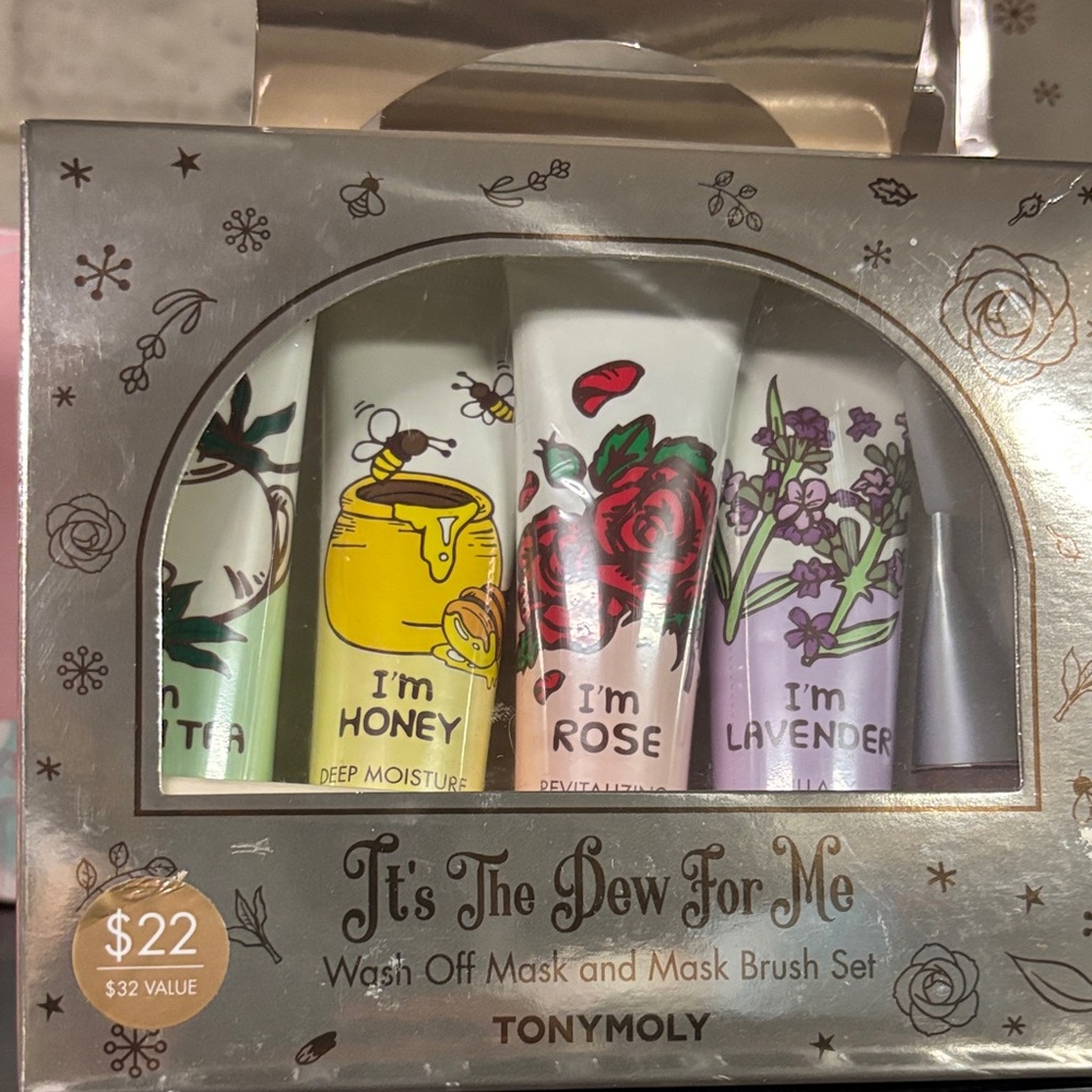 It's The Dew For Me Skincare Mask Set - Multicolor